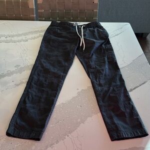 Vuori Pants Womens Medium Ripstop Pant Gray Camo Outdoor Athleisure Comfort